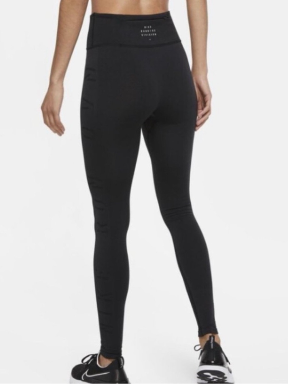 Nike Women’s mid-Rise luxe wool blend running division Leggings - Picture 2 of 8